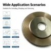 Metal Bonded Diamond Dressing Wheel High Precision (60#-3000#)