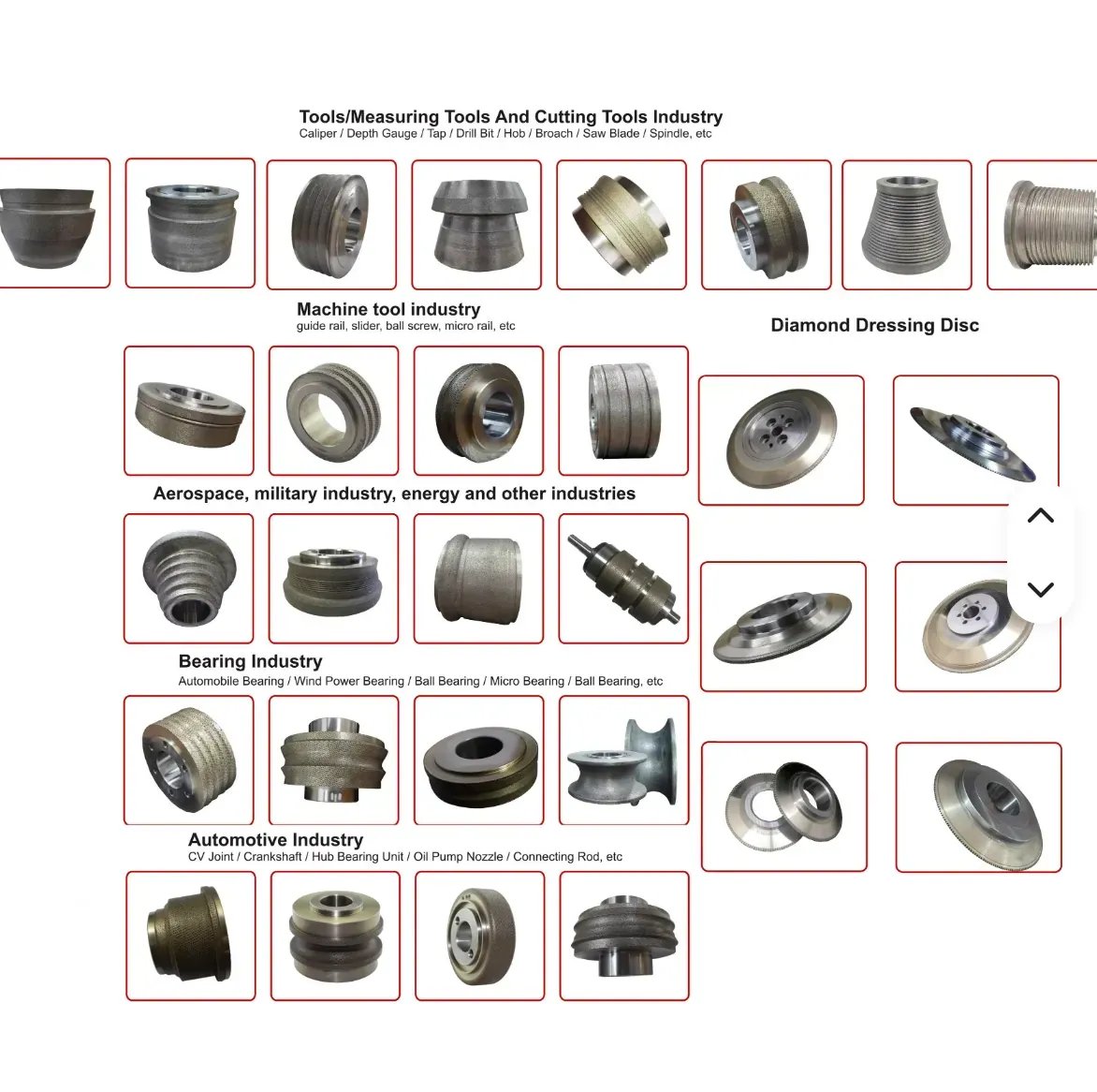 Round Diamond Dressing Wheel H Hardness Ultra-Fine for Automotive Dressing - view 5