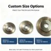 Metal Bonded Diamond Dressing Wheel High Precision (60#-3000#)