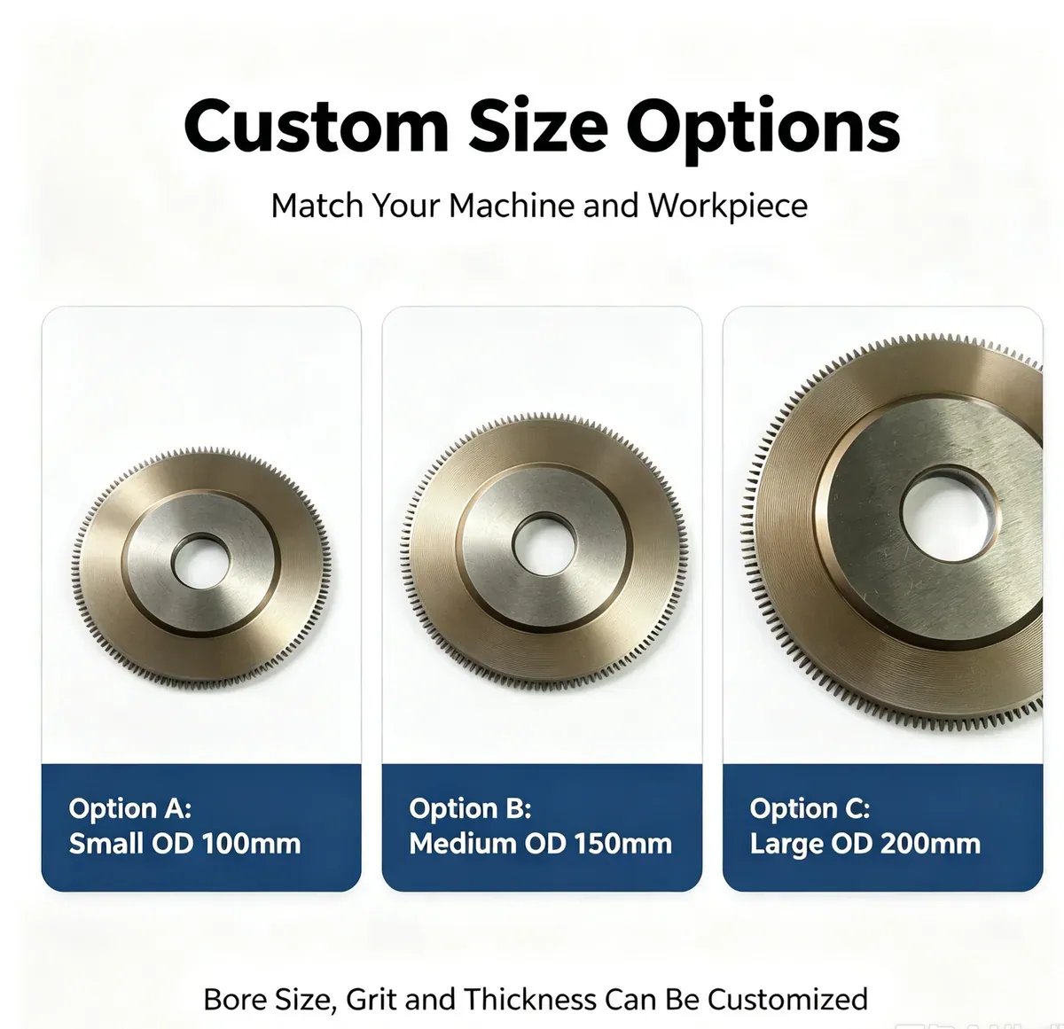 Metal Bonded Diamond Dressing Wheel High Precision (60#-3000#) - view 5