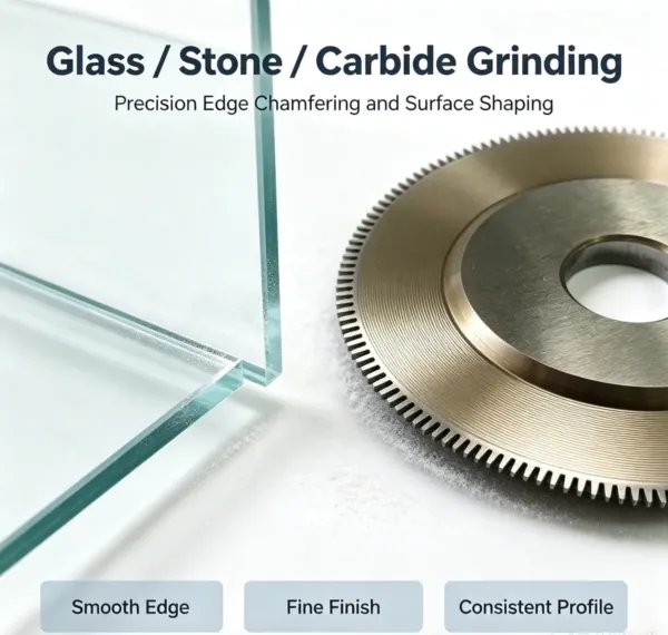 Metal Bonded Diamond Dressing Wheel High Precision (60#-3000#)