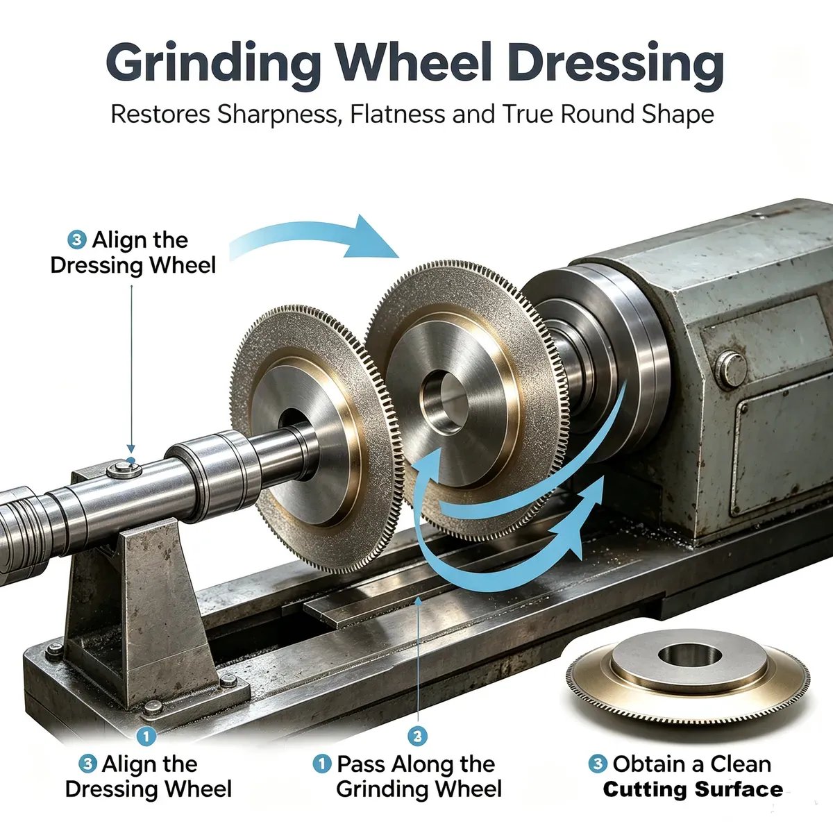 Metal Bonded Diamond Dressing Wheel High Precision (60#-3000#) - view 9