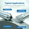 Diamond Dressing Tool for CNC Lathe Grinding Wheel (PVD/CVD, 90-95 HRC)