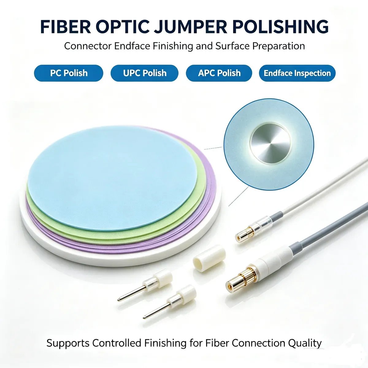 Diamond Polishing Film for Fiber Optic Connector (30/15/9/3/1 um) - view 5