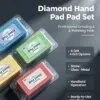 Square Diamond Hand Polishing Block (4-Piece Set)