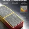 Square Diamond Hand Polishing Block (4-Piece Set)