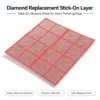 Electroplated Diamond Hand Pad with Replaceable Hook and Loop Backing