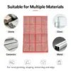Electroplated Diamond Hand Pad with Replaceable Hook and Loop Backing