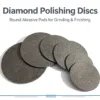 Flexible Diamond Wet Polishing Disc 4/5/6 inch for Metal Buffing (60#-3000#)