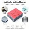 金刚石海绵手擦块3 Foam Sanding Pad 70x100x5 mm 360 Grit Hook and Loop Sponge Sandpaper