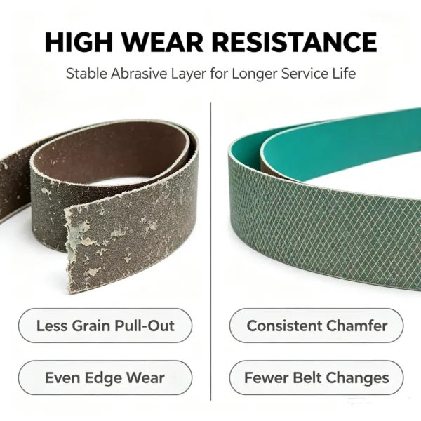 Diamond Buki Ceramic Bonded Polishing Tape for Steel Chamfering (60#-50000#)