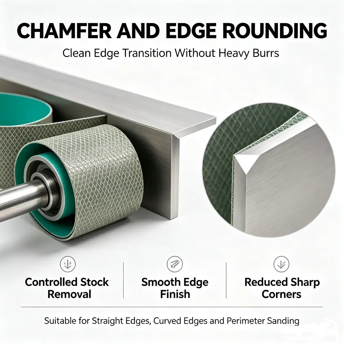 Diamond Buki Ceramic Bonded Polishing Tape for Steel Chamfering (60#-50000#) - view 4