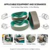 Diamond Buki Ceramic Bonded Polishing Tape for Steel Chamfering (60#-50000#)