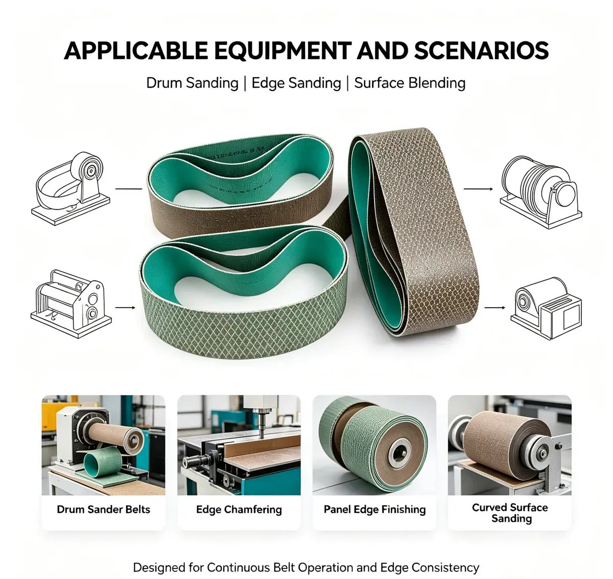 Diamond Buki Ceramic Bonded Polishing Tape for Steel Chamfering (60#-50000#) - view 5