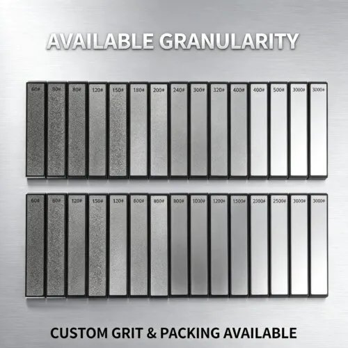 Diamond Multi-Grain Sharpening Stone 160 x 22 x 7 mm (80-3000 PPI)