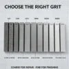 金刚石磨刀石5 Diamond Multi-Grain Sharpening Stone 160 x 22 x 7 mm (80-3000 PPI)