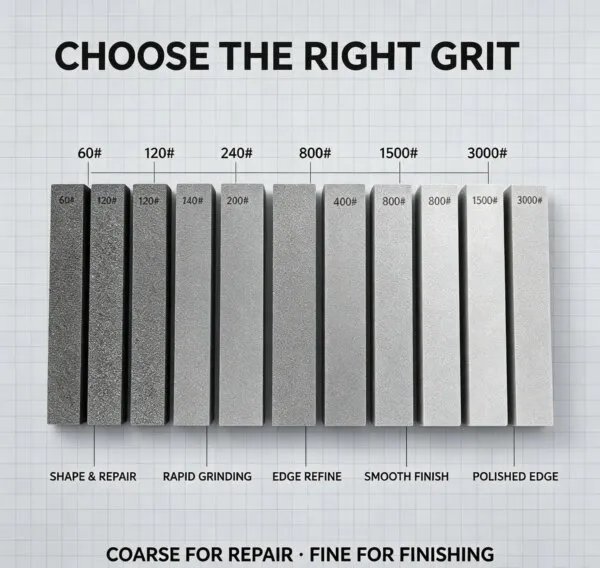 金刚石磨刀石5 Diamond Multi-Grain Sharpening Stone 160 x 22 x 7 mm (80-3000 PPI)