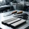 金刚石磨刀石8 Diamond Multi-Grain Sharpening Stone 160 x 22 x 7 mm (80-3000 PPI)