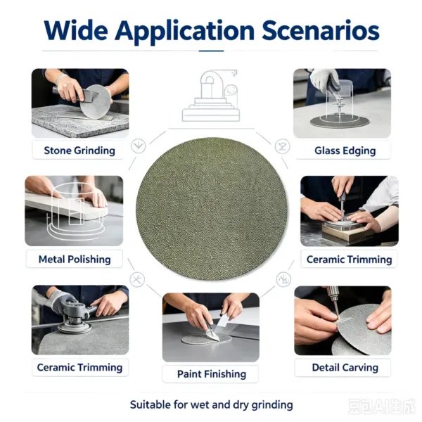 金刚石磨料带12 Diamond Abrasive Grinding Belt