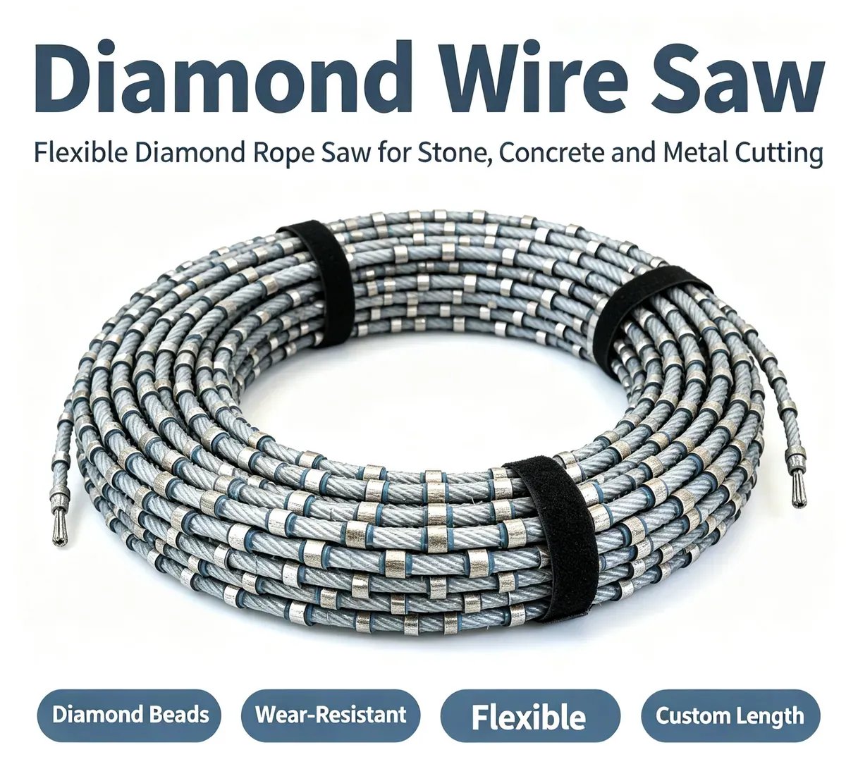 Diamond Wire Rope Saw for Concrete Demolition