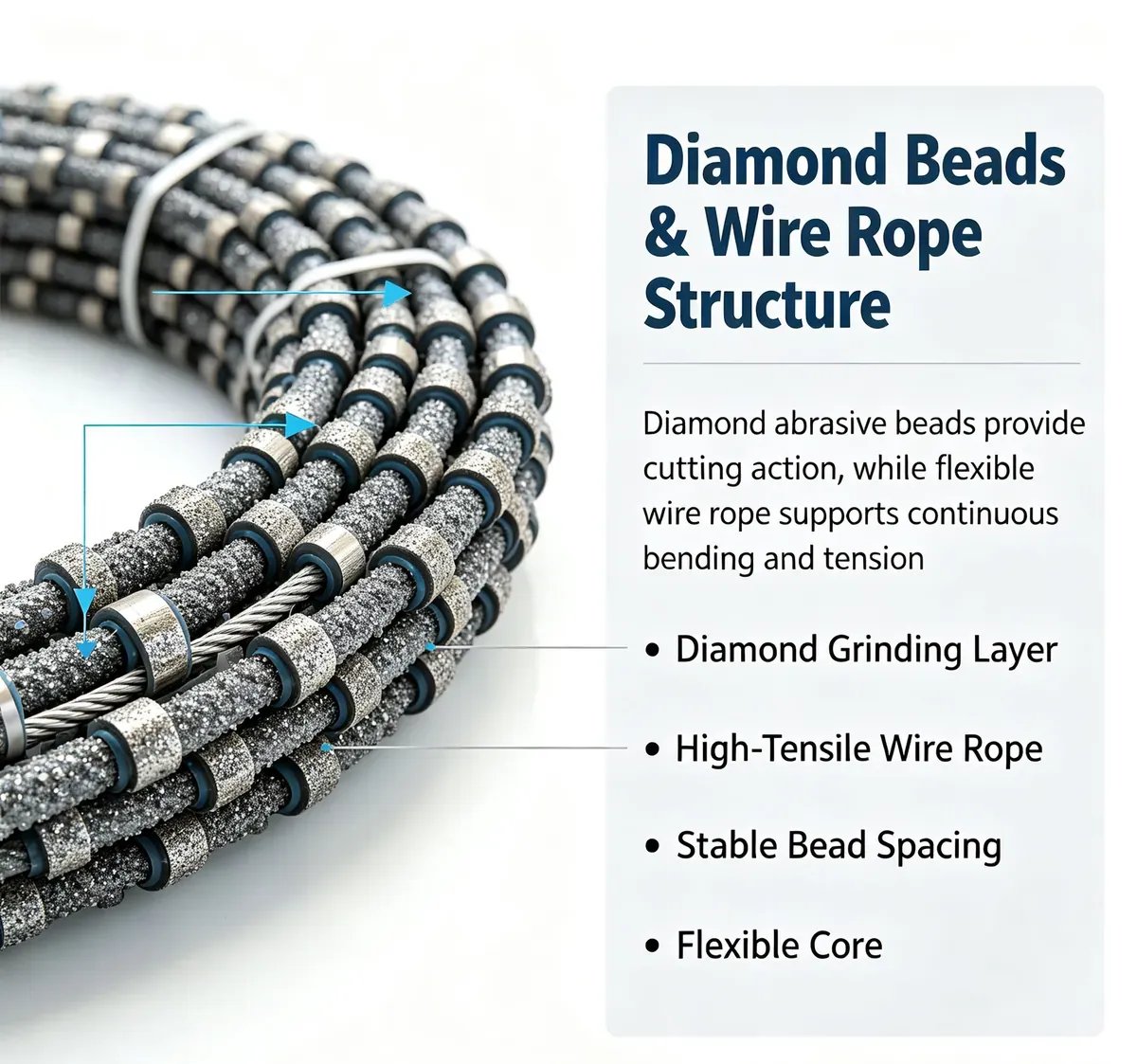 Diamond Wire Rope Saw for Concrete Demolition - view 2