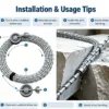 金刚石线锯7 Diamond Wire Rope Saw for Concrete Demolition