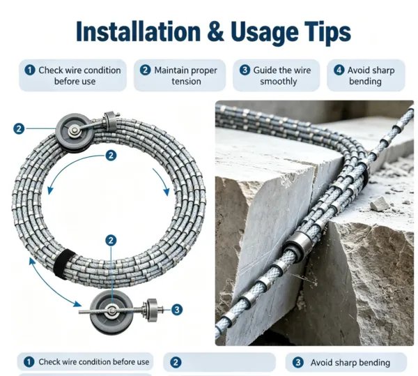 金刚石线锯7 Diamond Wire Rope Saw for Concrete Demolition