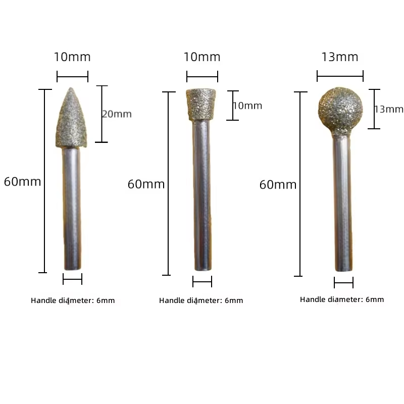 Diamond Nail Drill Bit Set for Glass and Ceramic Cutting (2-19 mm) - view 8