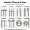 金刚石钻头套装2 Diamond Nail Drill Bit Set for Glass and Ceramic Cutting (2-19 mm)