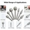 金刚石钻头套装3 Diamond Nail Drill Bit Set for Glass and Ceramic Cutting (2-19 mm)