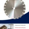Nitride-Coated Diamond Saw Blade