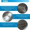 Nitride-Coated Diamond Saw Blade