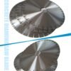Nitride-Coated Diamond Saw Blade