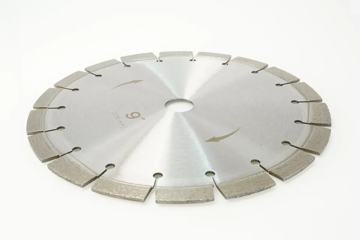 Nitride-Coated Diamond Saw Blade