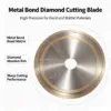 Outer Ring Type Metal Bonded Diamond Cutting Disc 3.0 mm
