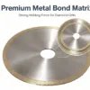 Outer Ring Type Metal Bonded Diamond Cutting Disc 3.0 mm